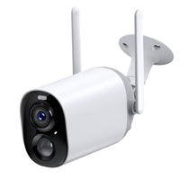 1 x RAW Customer Returns NETVUE Surveillance Camera Outdoor BATTERY, Camera Surveillance Outdoor Wireless with PIR Motion Detector and Color Night Vision 2K FHD, WLAN Camera Outdoor with IP65 Waterproof, IP Camera with 2-Way Audio - RRP €68.4