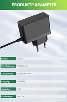 2 x RAW Customer Returns Bouge Window Cleaner Charger Replace 5.5V K rcher Charging Cable Compatible with KV4, WV2, WV50, WV50 Plus, WV5 Premium, WV6, WV60, WV70, WV75, WV60 Plus, WV75 Plusm Battery Wiper Power Supply - RRP €17.12