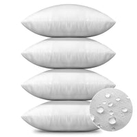 1 x RAW Customer Returns Artscope Set of 4 Waterproof Cushion Filling 45 x 45 cm - Outdoor Cushion Inserts - Filling Cushion Pillow Sofa Cushion for Patio Garden Sofa Farmhouse Decor - RRP €38.99