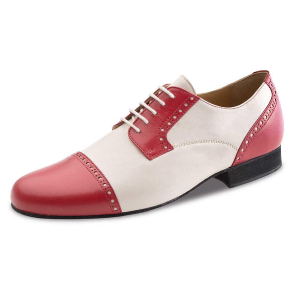 1 x RAW Customer Returns Werner Kern Men s Dance Shoes 28051 - Colour Red Cream - Size UK 12 - RRP €89.7