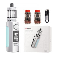 1 x RAW Customer Returns Original VAPTIO Procare Kit Electronic Cigarette 2400 mAh Battery 50 W Power Vape Pen Starter Kit with 2 Mesh Coils 0.4 Ohm 1.0 Ohm, No E-Liquid, No Nicotine Green  - RRP €22.8