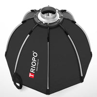 1 x RAW Customer Returns Triopo 120 cm Photo Board Bowens Mount Octagon Umbrella Softbox Quick Installation Softbox Honeycomb Grid for Studio Strobe Outdoor Photography - RRP €89.99