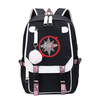 1 x RAW Customer Returns ZHENGGE Kpop Stray Kids School Backpack Merchandise, Casual Stray Kids Backpack, Black, One Size - RRP €32.99