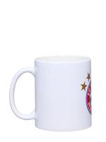 1 x RAW Customer Returns FC Bayern Munich Mug Logo White - RRP €11.71