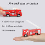 1 x RAW Customer Returns MEZHEN Fireman Cake Decoration Birthday Cake Decoration Figures Fire Engine Cake Topper Happy Birthday Children s Birthday Decoration Cake Birthday Decoration Cake Decoration Fireman Birthday Party A - RRP €15.12