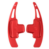 1 x RAW Customer Returns Tbest Steering Wheel Shift Paddles, Aluminum Steering Wheel Shift Paddle Extensions Replacement for ABERM Class Red  - RRP €25.99