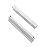 1 x RAW Customer Returns Qrity 10x furniture handles hole spacing 128mm door handles kitchen bar handle cabinet handles drawer handles kitchen cabinet handles for kitchen cabinets silver - RRP €25.1