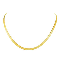 1 x RAW Customer Returns FindChic women s choker snake chain gold stainless steel ladies choker necklace 38cm for Christmas birthday - RRP €19.99