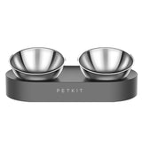 1 x RAW Customer Returns PETKIT CYBERTAIL Stainless Steel Raised Bowl Inclined Feeding Bowl and Feeding Bowls Non-Slip No Spill for Cats and Small Dogs - RRP €27.99