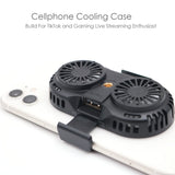 1 x RAW Customer Returns DollaTek Phone Fan Cell Phone Semiconductor Cooler Fan for Cool Phone Temperatures for Heatsink Smartphone, Smooth 4-6.5 inch Cell Phones - Black - RRP €21.32