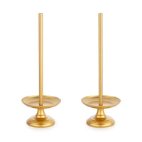 2 x RAW Customer Returns WVOPIAHY 2 Pieces Metal Donut Stand Donuts Stander,Gold Dessert Bagels Donut Tower Stand,Candy Bar Donut Wall,Donut Holder,Donut Decoration for Wedding Birthday Treat Party Decoration - RRP €48.38