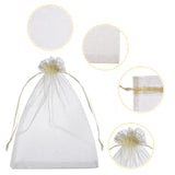 1 x RAW Customer Returns YFZYT 50 Pieces Organza Bags, Organza Sachet Bags with Drawstring, Organza Bags Jewelry Gift Bags for Wedding Favor Favor Birthdays Party Beige, 30x40CM 11.87 x 15.75  - RRP €25.0