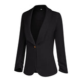 1 x RAW Customer Returns PrinStory Blazer For Women 3 4 Ruched Sleeve Blazer Business Office Blazer Suit Sporty Jack Trench Coat Black, EU 46-48  - RRP €33.6