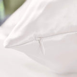 1 x RAW Customer Returns THXSILK 25 Momme Silk Pillowcase for Hair and Skin - Mulberry Silk Pillowcase - Hypoallergenic with Hidden Zipper - Pure Silk on Both Sides ... White, 40x60cm  - RRP €34.0