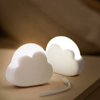 1 x RAW Customer Returns Night light for children 2 pieces clouds nursing light dimmable, sleeping light for baby, girl s room battery night lamp, portable night lights for baby bed to help fall asleep, gifts for women, girls, newborns - RRP €21.48