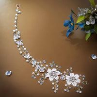 4 x Brand New Elegant Pearl Flower Hair Accessory for Weddings and Events - Versatile Accessory for Photography, Parties and Daily Use - RRP €62.4