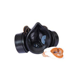 1 x RAW Customer Returns AIU respirator mask double tank gas mask anti-dust formaldehyde painting - RRP €17.45