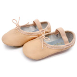 1 x RAW Customer Returns DANCEYOU ballet shoes made of genuine leather, ballet slippers, dance shoes for girls, children, women, 36.5 EU - RRP €20.16