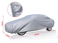 1 x RAW Customer Returns Outdoor car cover, waterproof winter cover, scratch and hail resistant saloon S 400 x 160 x 120 cm . - RRP €20.38