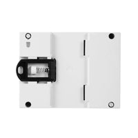 1 x RAW Customer Returns Electricity meter 3 phase digital three-phase meter DIN rail, 4P DIN LCD 50Hz 3x230V 400V 80A, KWH wattmeter energy meter, XTM024 intermediate meter electricity - RRP €31.25