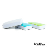 1 x RAW Customer Returns WallDeca Magnetic Whiteboard Eraser - Whiteboard Cleaner with Felt Base - Magnetic Sponge for Dry Cleaning - Whiteboard Eraser for All Dry Erase Surfaces White  - RRP €9.64