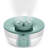 1 x RAW Customer Returns Rainpal Mini Air Humidifier, 20dB Super Quiet Cool Mist Humidifier for Babies, 1.2L USB Humidifier with Essential Oil Diffuser, Waterless Auto-Off Green  - RRP €29.06