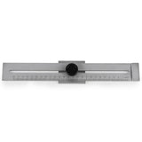 1 x RAW Customer Returns LALAGO precision marking gauge 250mm, marking tool, marking gauge, marking edge gauge for precise marking and delimitation of marks and auxiliary lines - RRP €23.09