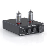 1 x RAW Customer Returns Fosi Audio P1 Tube Preamplifier Mini Hi-Fi Stereo 6K4 Tube Preamplifier with Treble and Bass Tone Control for Home HiFi System Not for Turntables  - RRP €48.84