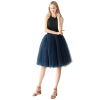 2 x RAW Customer Returns Aivtalk - Skirt Petticoat, tulle, short, women, girls, pleated, classic, dance, evening, ball, party, petticoat, skirt, fluffy, beautiful layers, pure layer, elastic waistband, lace, colorful, gray, - RRP €55.2