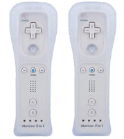 1 x RAW Customer Returns TechKen Remote Controller Linker for Wii with Motion Plus, Remote Plus Controller for Wii Remote Control Motion Plus Joystick for Wii Remote Game Control with Silicone Case Hand Strap for Wii - RRP €36.98