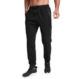 1 x RAW Customer Returns Tansozer jogging bottoms men s cotton training trousers men s sports trousers men s long trousers men s zip pockets black XL - RRP €31.25