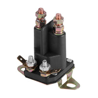 1 x RAW Customer Returns KIMISS Briggs and Stratton Starter Solenoid Solenoid Starter Black Metal and Plastic 3 Pole Universal Starter Solenoid 12V for MTD 109946 146154 1753539 AM138497 33 331 33-334  - RRP €20.4