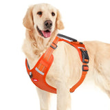 1 x RAW Customer Returns Doggiekit No Pull Dog Harness Reflective Padded Vest Harness for Small, Medium, Large Dogs Breathable Durable Dog Harness with Carry Handle Red, XS  - RRP €16.63