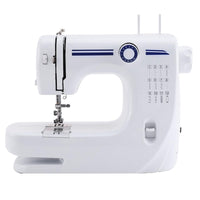 1 x RAW Customer Returns Uadme Mini Sewing Machine, Lightweight and Portable Sewing Machine, Universal Electronic Sewing Machine for Beginners, 608a Electric 12 Stitch Sewing Machine - RRP €68.59