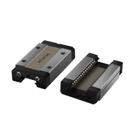 1 x RAW Customer Returns Veekaft 2 Sets Black Coating MGR Rail MGR9 Miniature Linear Guide 400mm with MGN9H Carriage, Suitable for 3D Printer CNC 400mm,MGN9H,2  - RRP €43.36