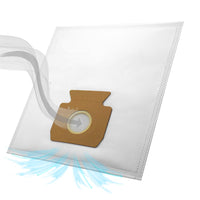 1 x RAW Customer Returns MisterVac vacuum cleaner bags 10 pieces compatible with Miele S 130 electronic AirClean - RRP €15.96