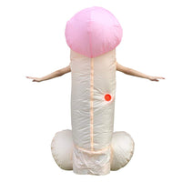 2 x RAW Customer Returns JASHKE Pink Inflatable Costume Inflatable Costumes Inflatable Halloween Costumes for Adults Men Women - RRP €57.91