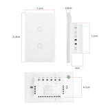 1 x RAW Customer Returns UseeLink WiFi Smart Light Switch, Voice Control Works with Alexa and Google Home, Timer and Device Sharing, Neutral Wire Required, White 2 way - RRP €29.85