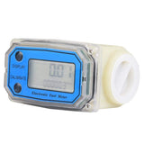 1 x RAW Customer Returns Nikou Flow Meter Turbine Meter - 15-120L min 1 NPT Mini Diesel Fuel Flow Meter Digital Turbine Meter - RRP €36.29