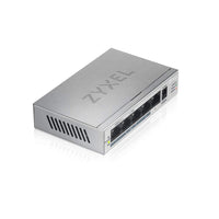 1 x RAW Customer Returns Zyxel 5 Unmanaged Gigabit Ports 4 x PoE with 60 Watts Power Estimate, Lifetime Warranty GS1005HP  - RRP €50.28