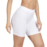 1 x RAW Customer Returns SIHOHAN Women s short cycling shorts, underpants with leg, boxer shorts, women s short leggings shorts, underwear trousers under dress, cycling underwear, high waist and comfortable white, S  - RRP €14.98