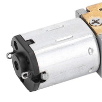 1 x RAW Customer Returns Mini Gear Motor 6V, RC Angle Gear Motors Metal Gear Motor with Gear Small Model Building Electric Motor Slow Speed Quiet, Ideal for Driving a Pyramid DC6V 70RPM  - RRP €10.99