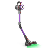 1 x RAW Customer Returns ONSEEN Cordless Vacuum Cleaner, 450W 27KPa Electric Broom, 7 in 1 Lightweight, 50 Minute Autonomy, 180 Foldable Hose, Battery, for Hair Floors, M81 - RRP €138.83