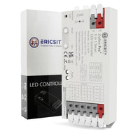 1 x RAW Customer Returns Ericsity ZigBee 3.0 Pro Smart LED Controller 5 in 1, 2.4GHz WiFi PWM LED Controller 20A Max DC12-24V Compatible with Hu-e, Alexa, Tuya, Amazon Echo for Dimmer CCT RGB RGBW RGBCCT LED Strip - RRP €29.24