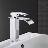 1 x RAW Customer Returns imiiHO 01 Shinny Bathroom Faucet Bathroom Faucets Cold and Hot Water Tap Basin Faucet Water Tap with Hoses 304 Stainless Steel Chrome  - RRP €54.0