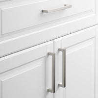 1 x RAW Customer Returns LONTAN Pack of 15 furniture handles, 128 mm hole spacing, kitchen handles, stainless steel cabinet handles, silver furniture handles, handles for kitchen cupboards, door handles, kitchen drawer handles - RRP €36.29