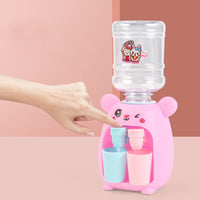 1 x RAW Customer Returns Toddmomy Mini Drinks Dispenser 1pc Mini Simulation Drinks Dispenser for Kids Drinking Fountain for Children Party Favors Pink Mini Water Dispenser - RRP €20.4