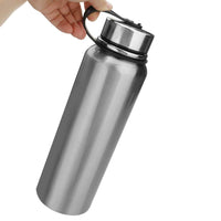 1 x RAW Customer Returns YYW 1.5 liter stainless steel thermal drinking bottle, vacuum insulated stainless steel thermos bottle, leak-proof water bottle, sports bottle, double-walled insulated bottle for sports - RRP €23.18