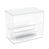 1 x RAW Customer Returns Nynelly acrylic display case transparent, clear storage box for collectibles, acrylic display case for model making figures, dust-proof display box for miniature toy figures - RRP €32.99