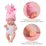 7 x Brand New DAJASD Mini Reborn Dolls, 8 Piece Doll and Clothes Set, New Born Baby Doll Mini Sleeping Rebirth Dolls, Silicone Baby Dolls for Children 3 Years  - RRP €134.4